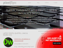 Tablet Screenshot of pixelflips.com